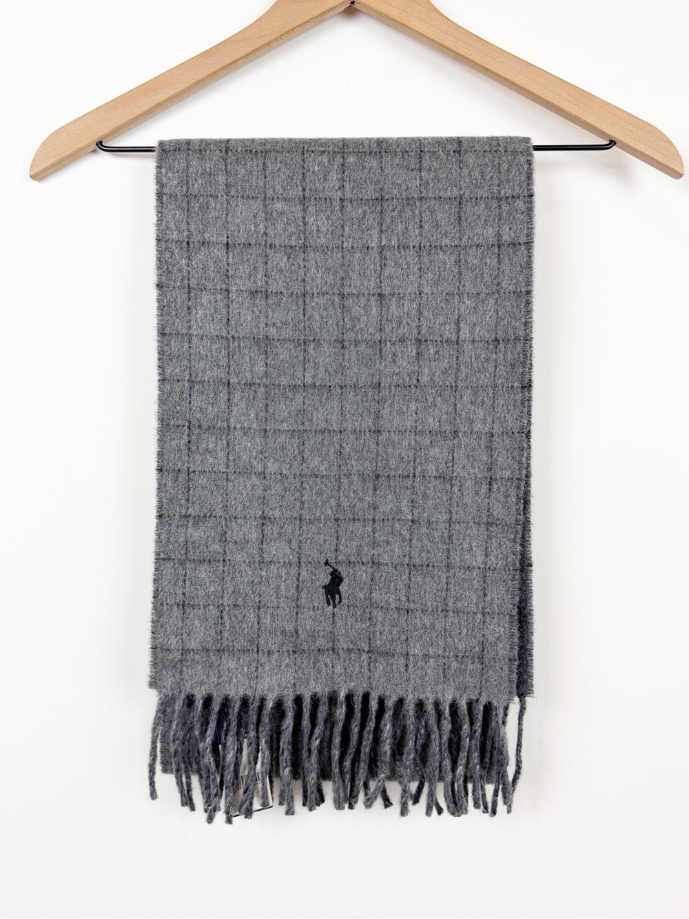 Polo Ralph Lauren NWT Wool Reversible Scarf